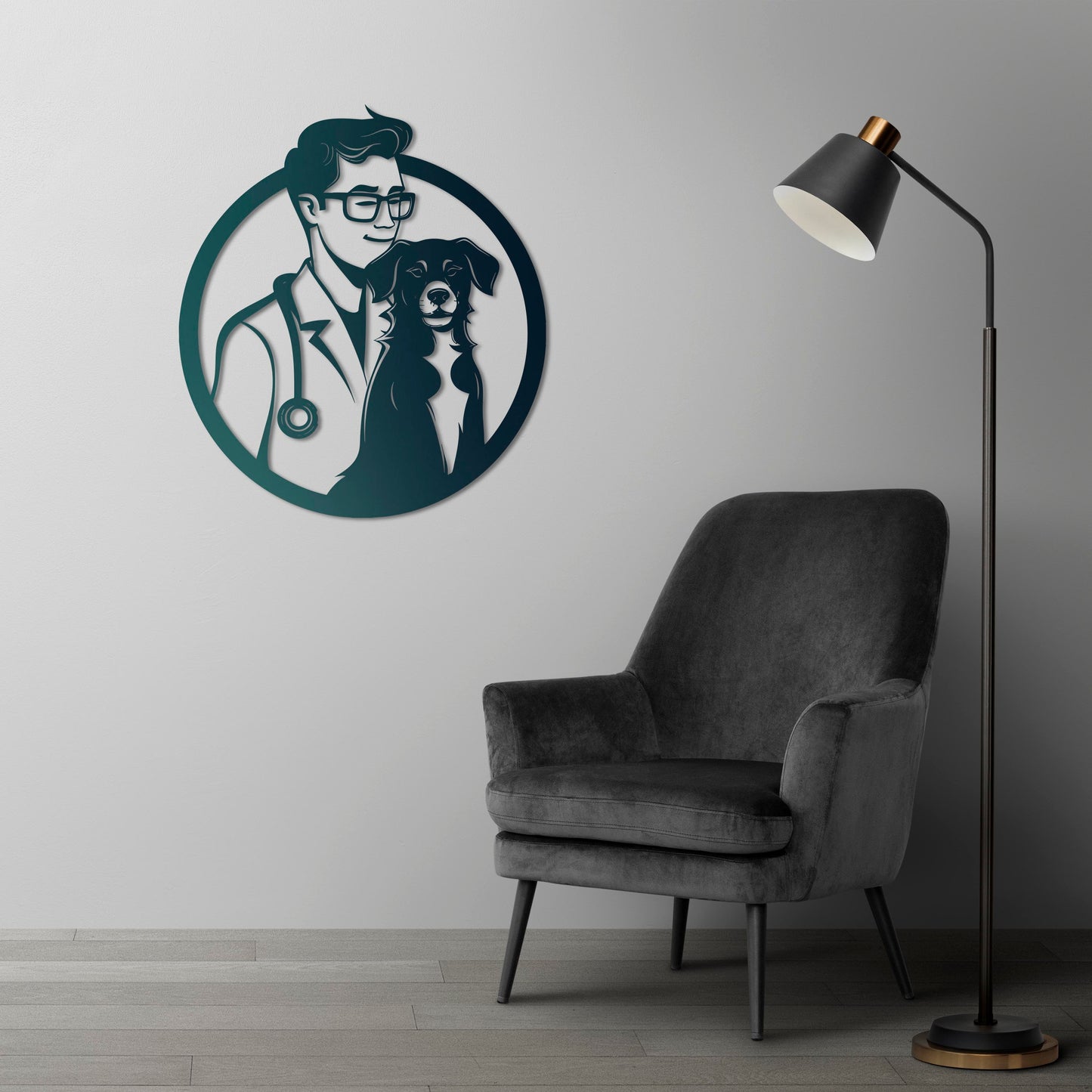 Watchman of Loyalty Metal Painting