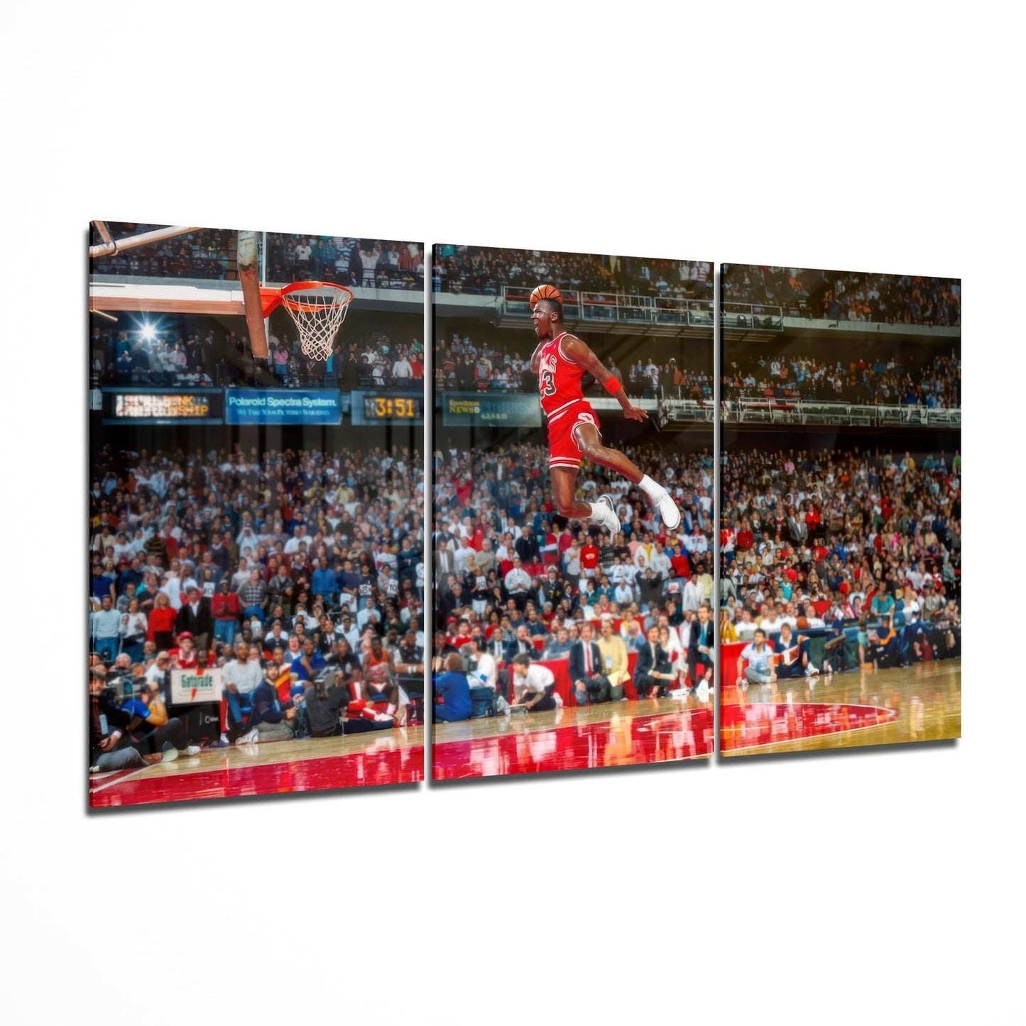 Michael Jordan Smaç Mega Mega Cam Tablo