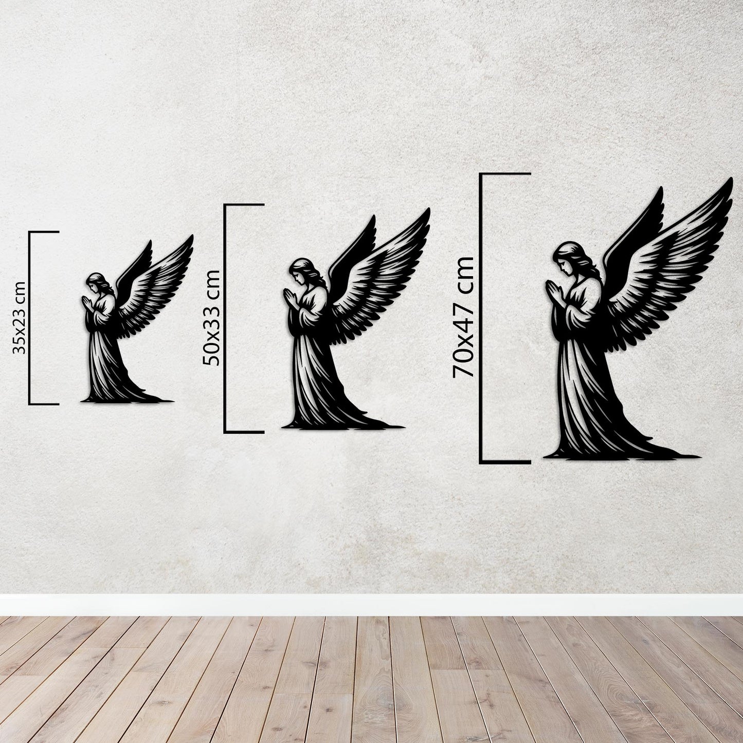 Koruyucu Melek Metal Tablo