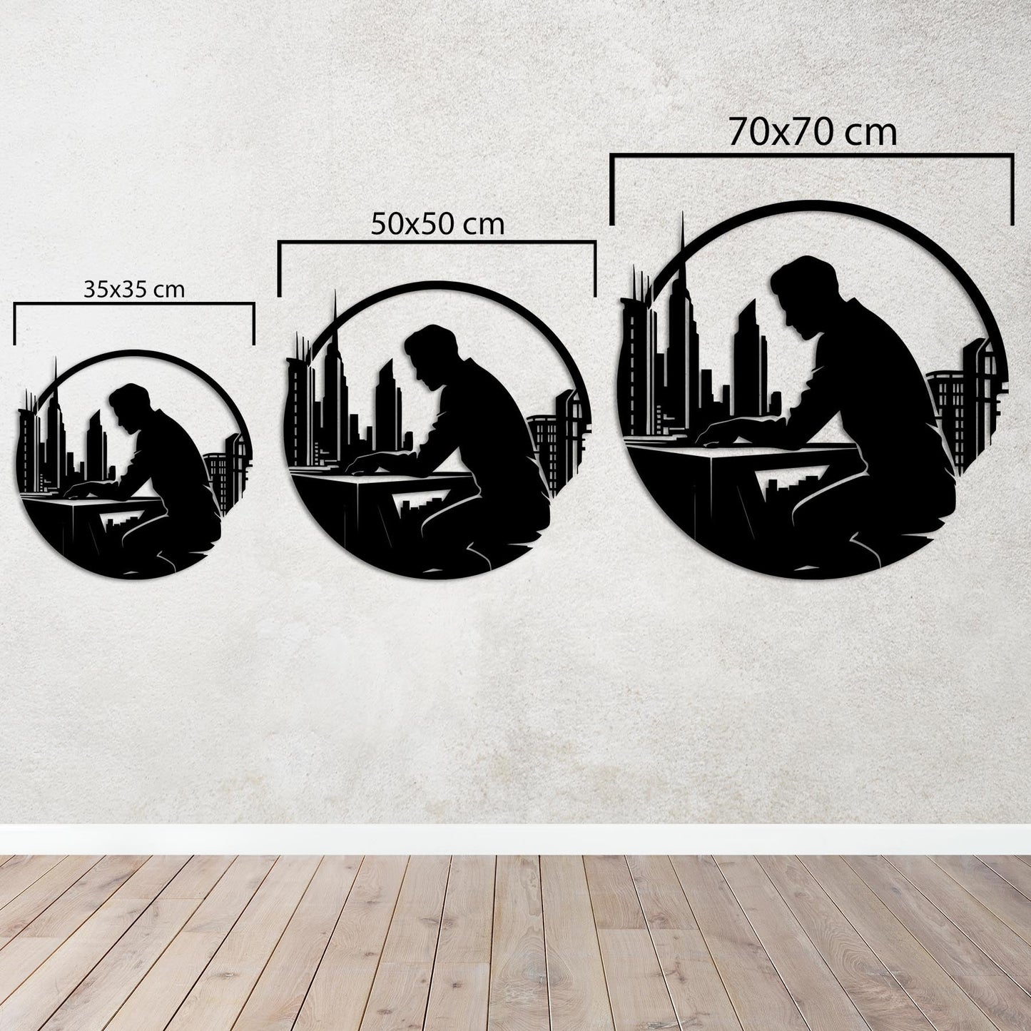 Architect of the City – Metal Painting