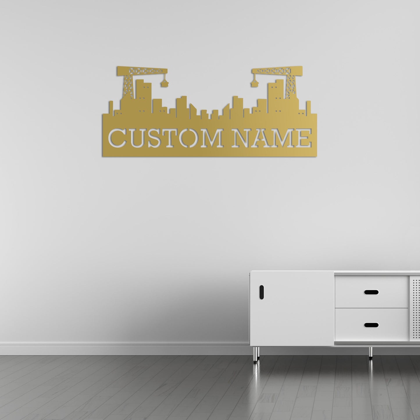 City Builder – Customizable Metal Sign