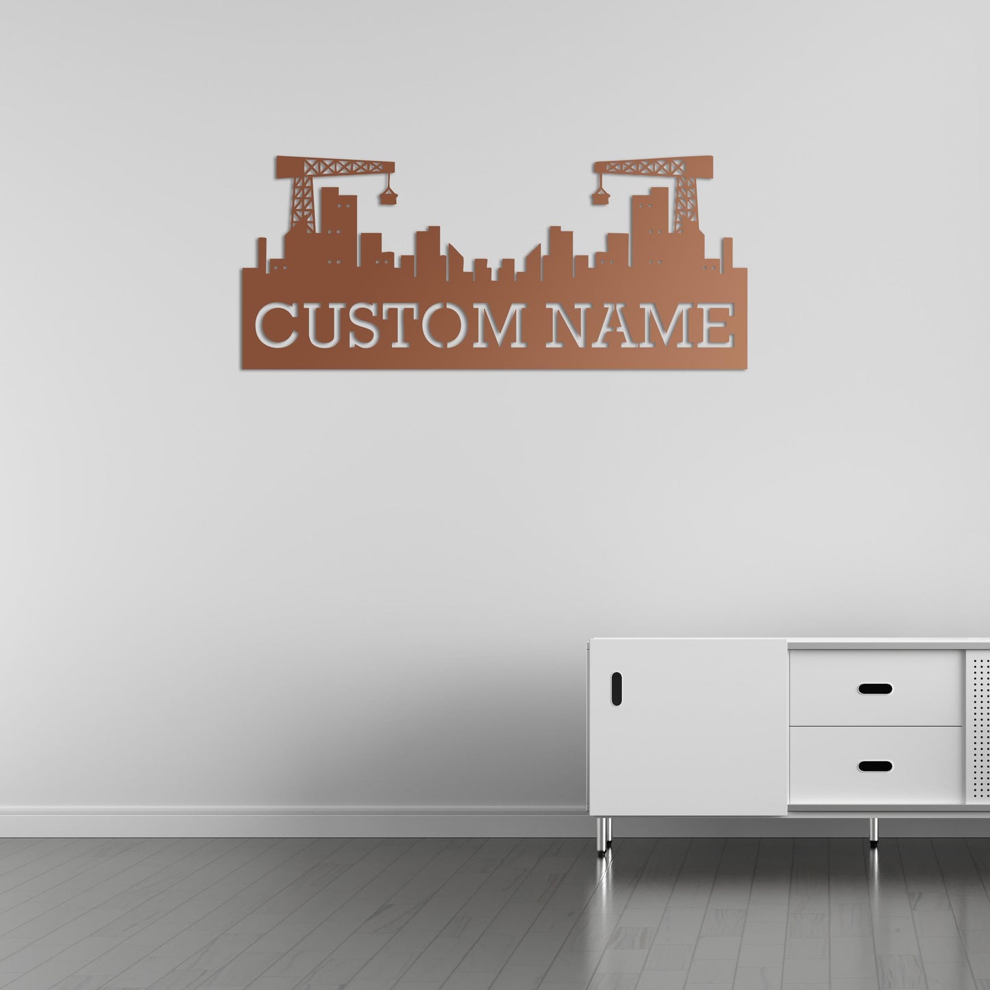 City Builder – Customizable Metal Sign