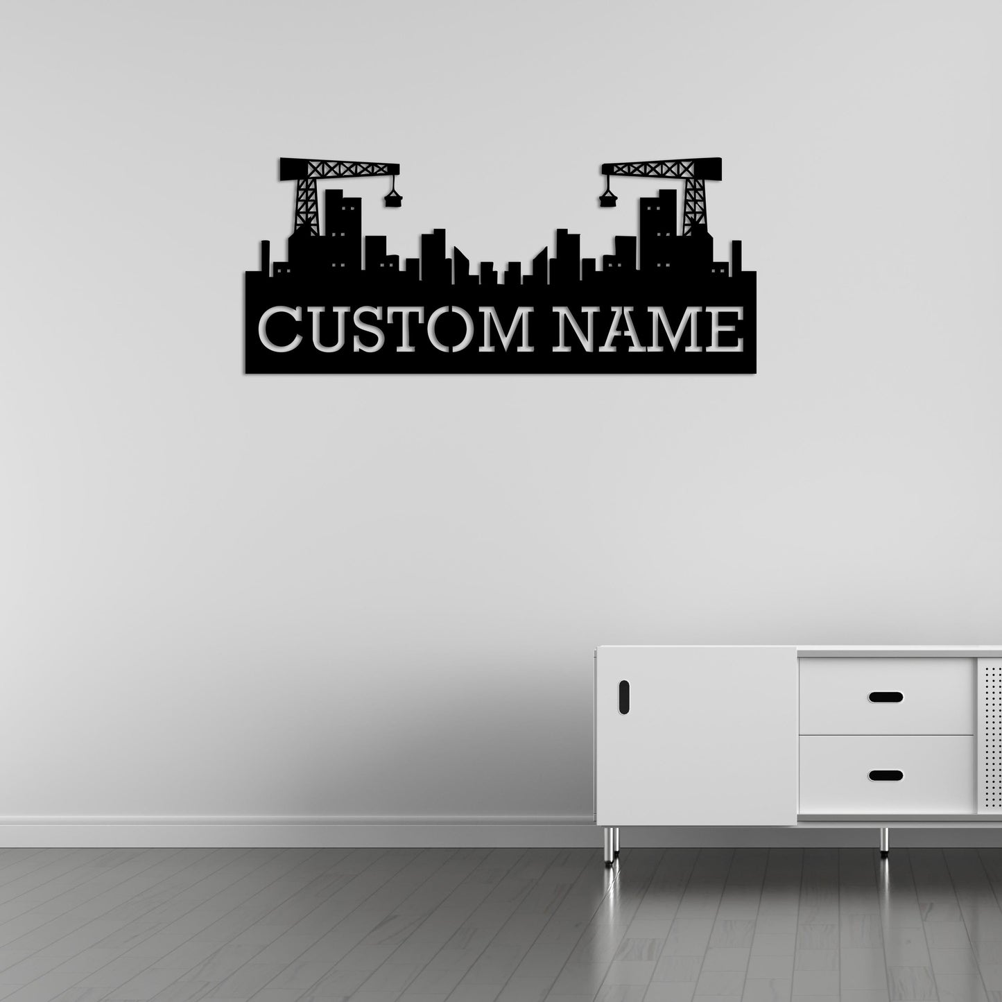 City Builder – Customizable Metal Sign