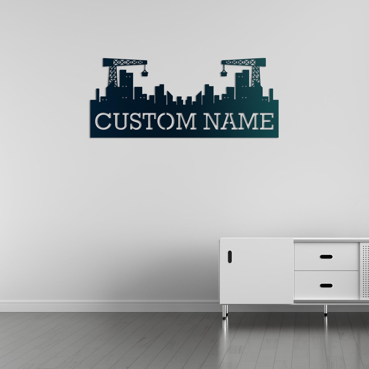 City Builder – Customizable Metal Sign