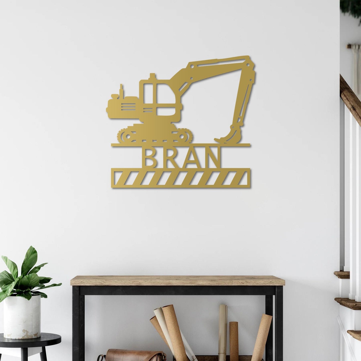 Digging Power – Customizable Metal Sign