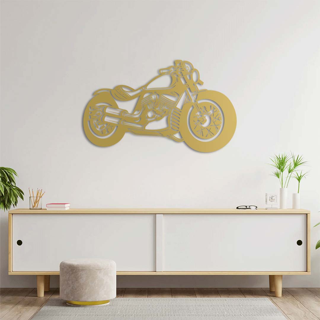 Chopper Spirit – Metal Motorcycle Wall Decor