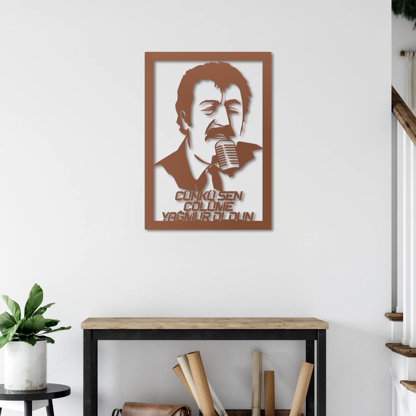 Muslum Gurses Metal Painting