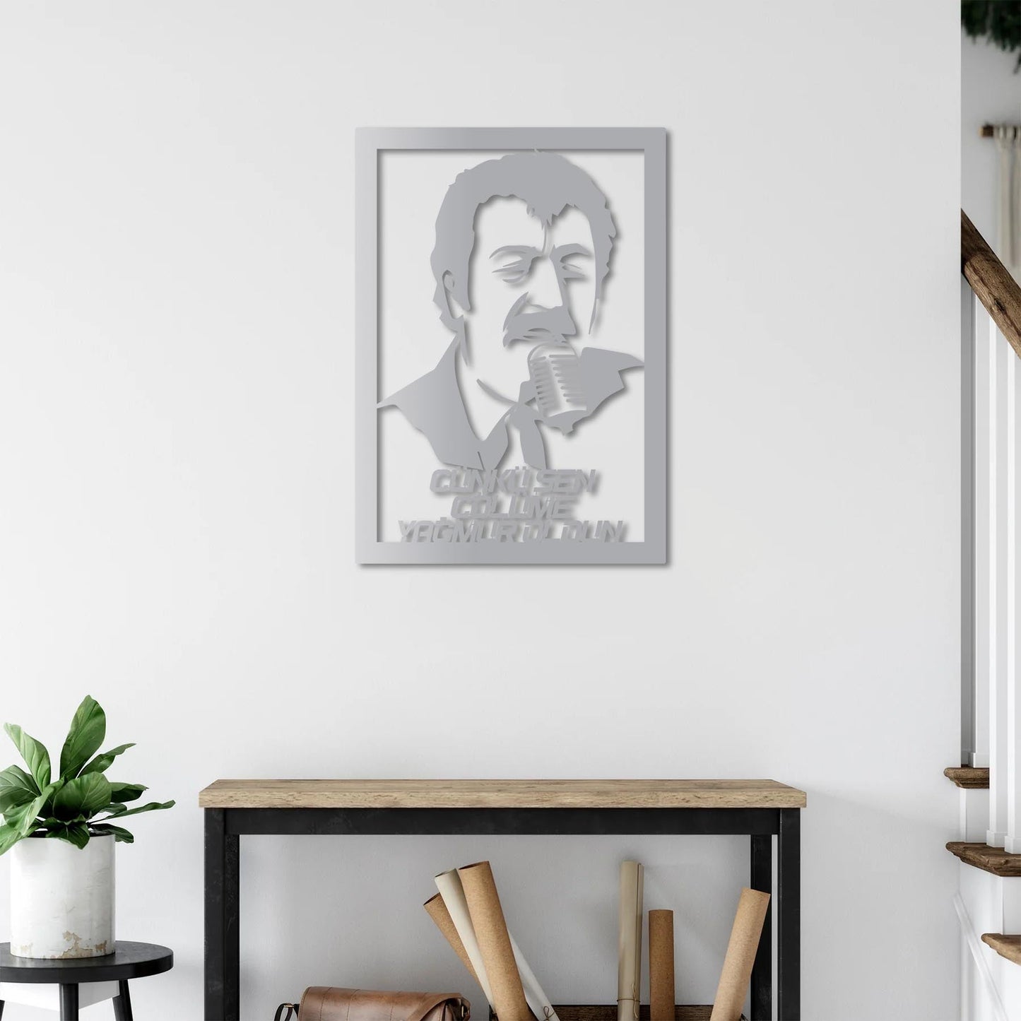 Muslum Gurses Metal Painting