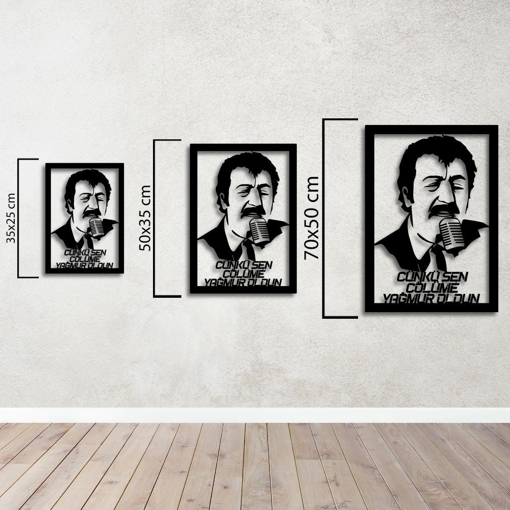 Muslum Gurses Metal Painting