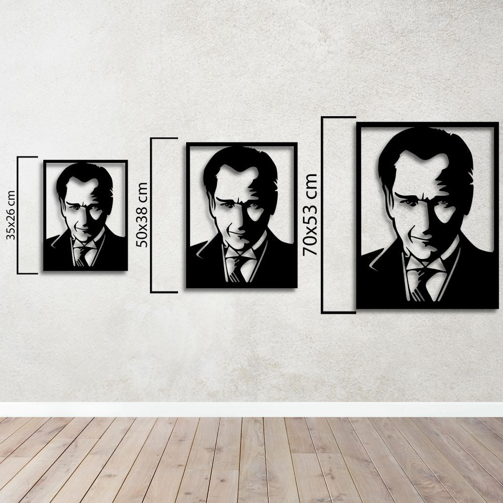 Mustafa Kemal Atatürk Metal Tablo