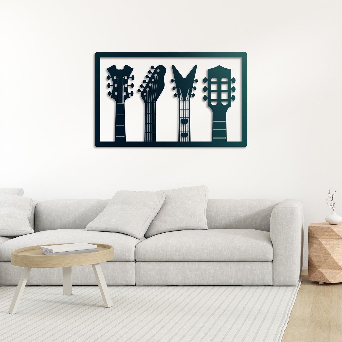 Musical Tone Metal Painting