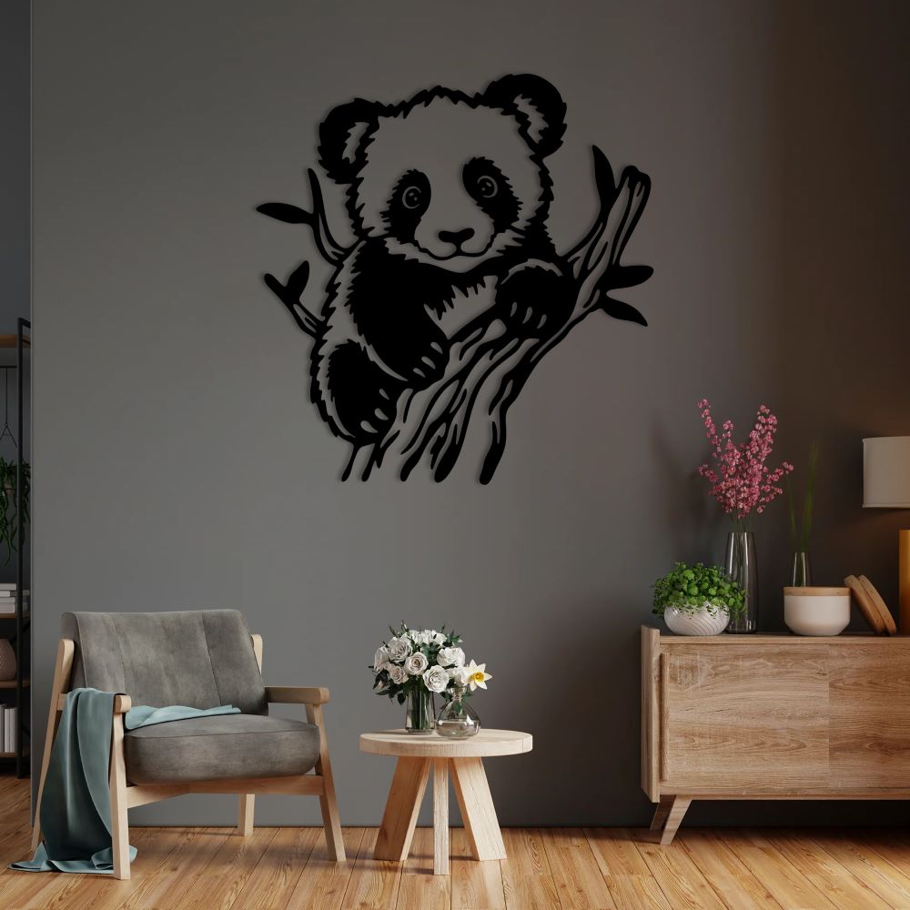 Neşeli Yoldaş: Panda Metal Tablo