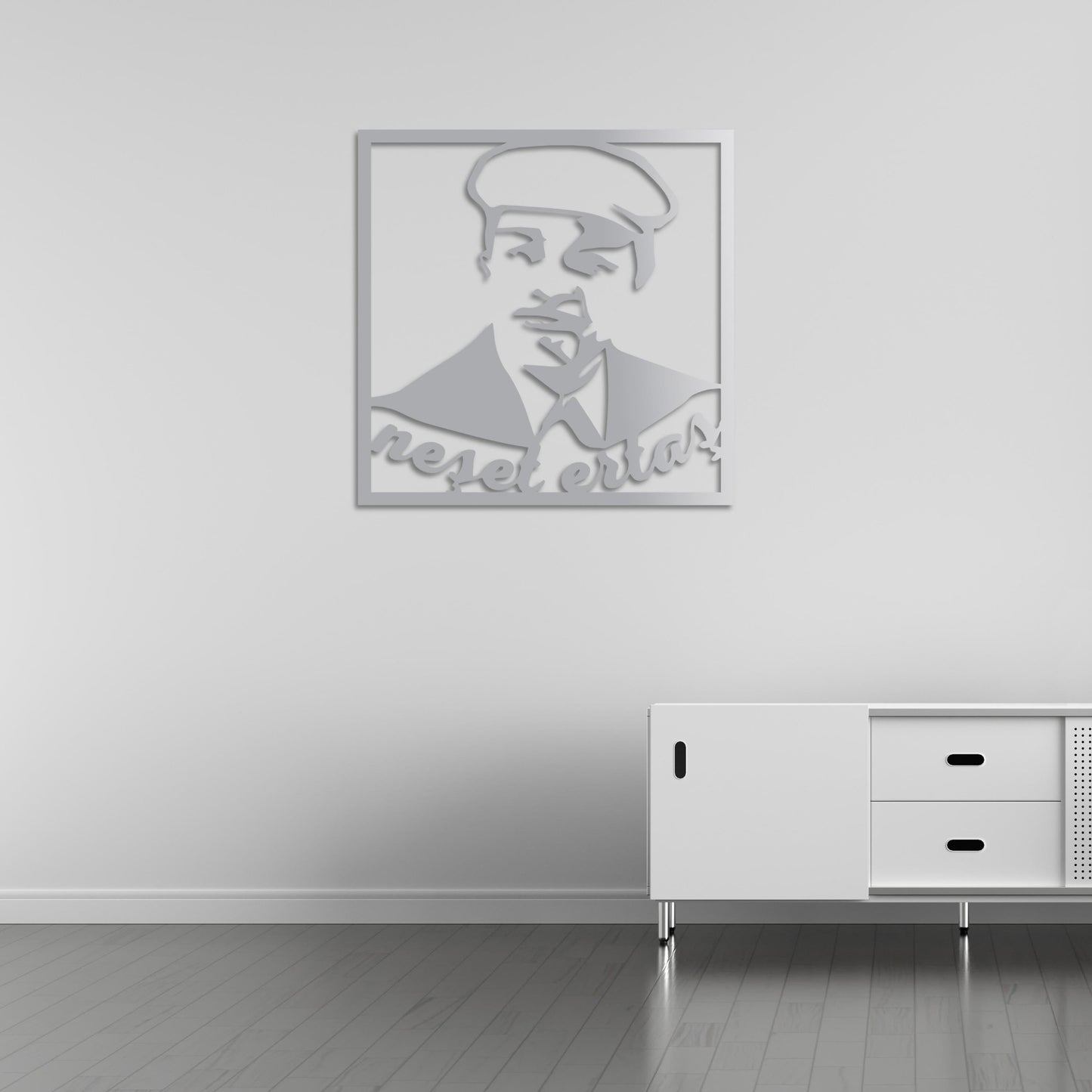 Neşet Ertaş Metal Tablo