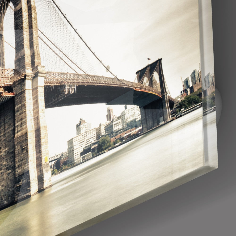 Brooklyn Köprüsü Cam Tablo