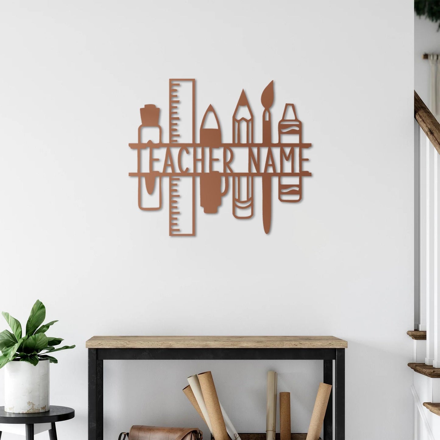 Spirit of the Classroom Personalized Teacher Chart