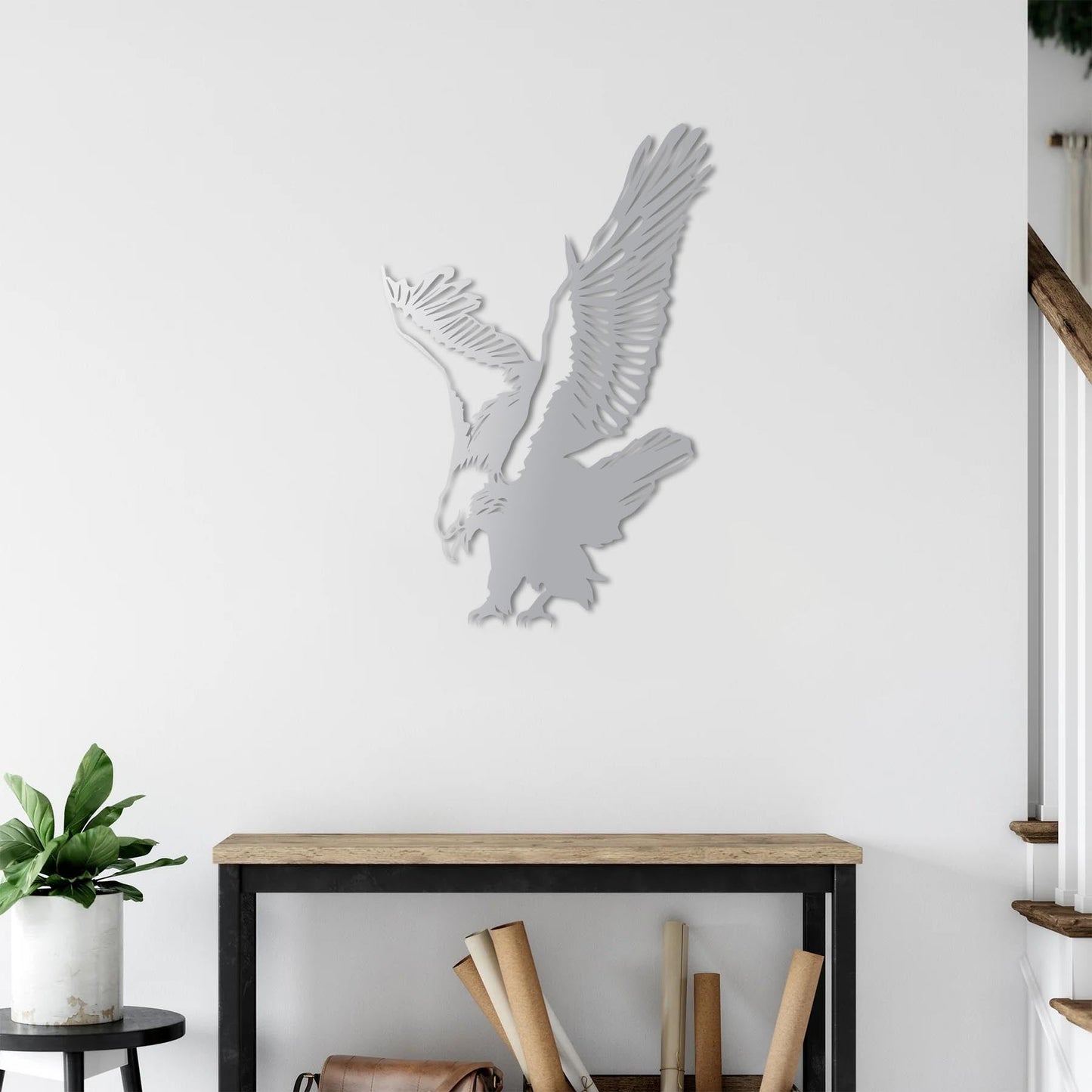 Free Eagle Metal Painting