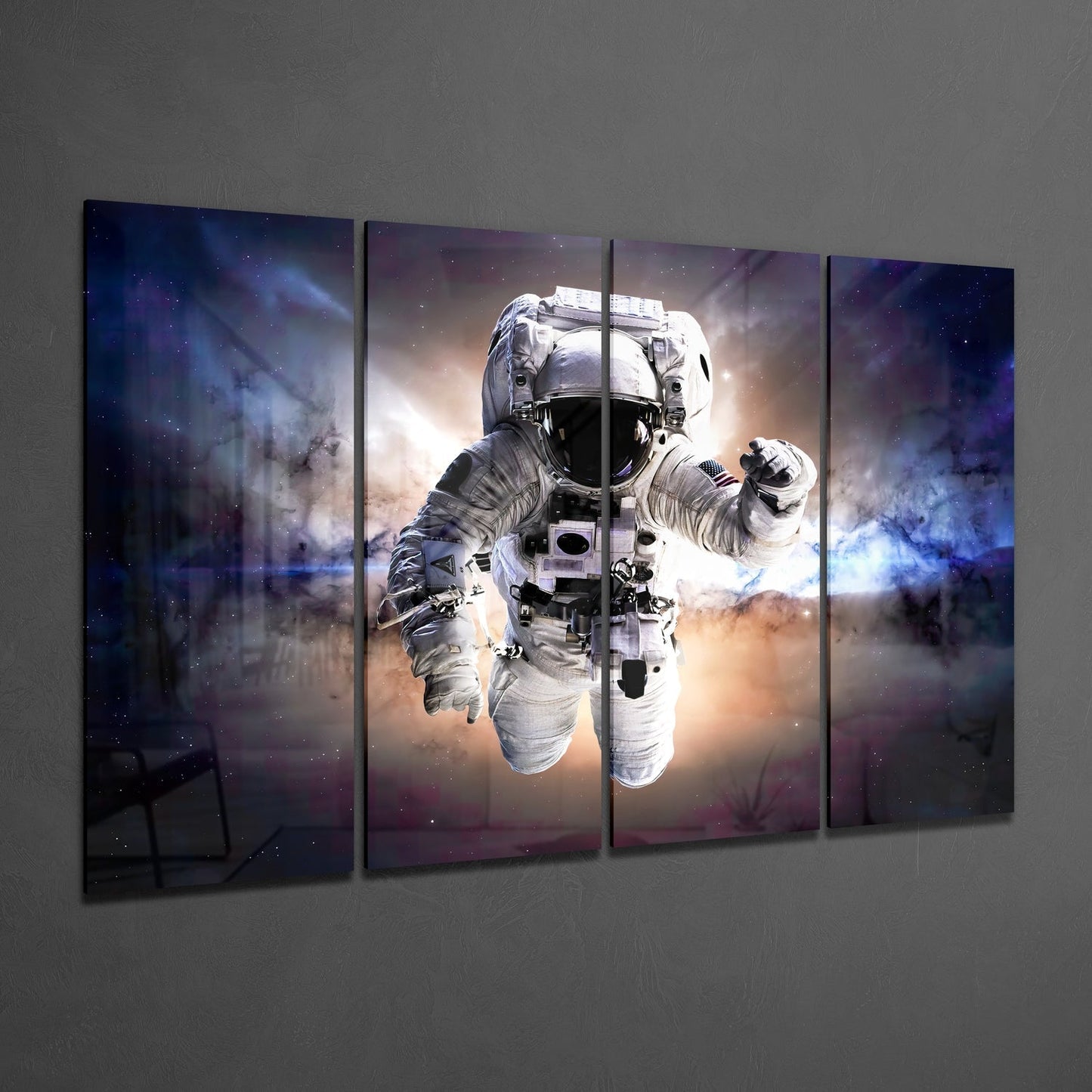 Astronot 4 Parça Mega Cam Tablo