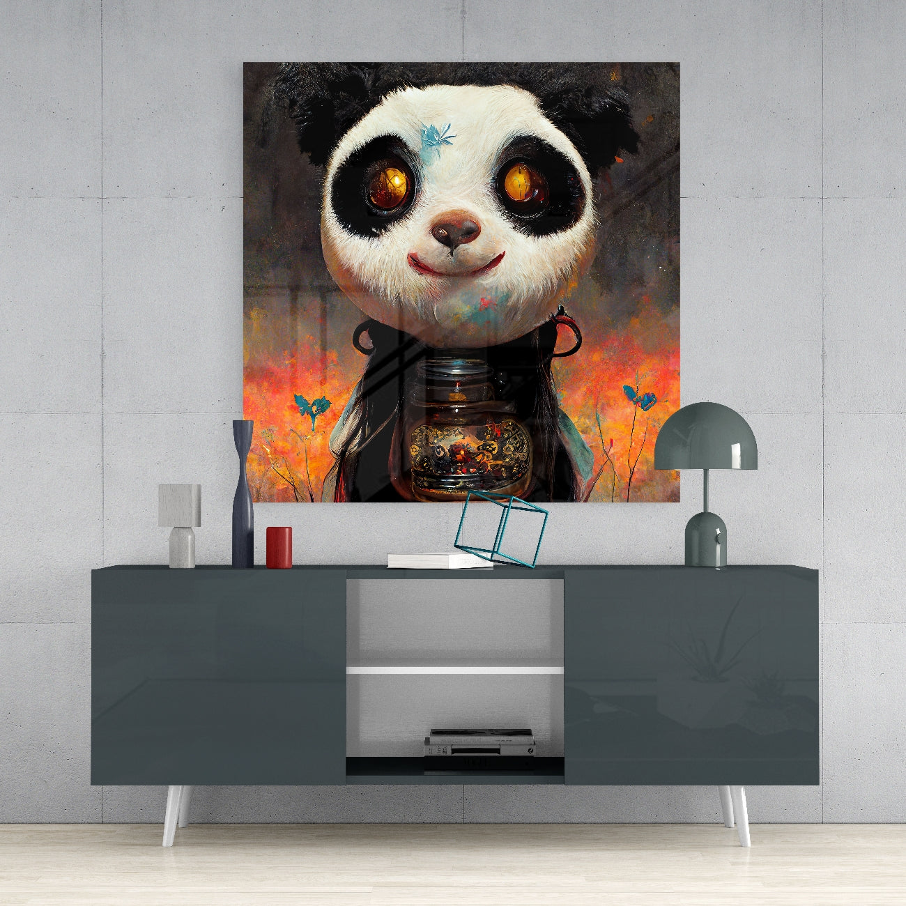 Panda Cam Tablo || Tasarımcı Koleksiyonu
