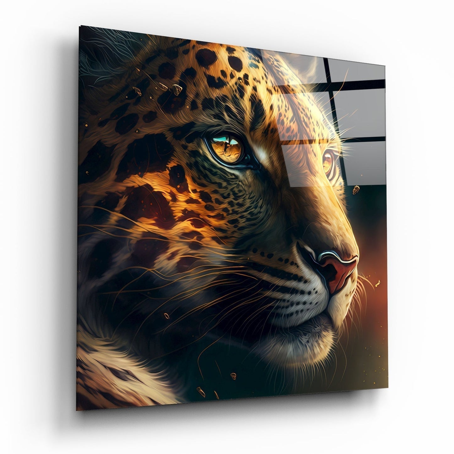 Leopar Cam Tablo || Tasarımcı Koleksiyonu