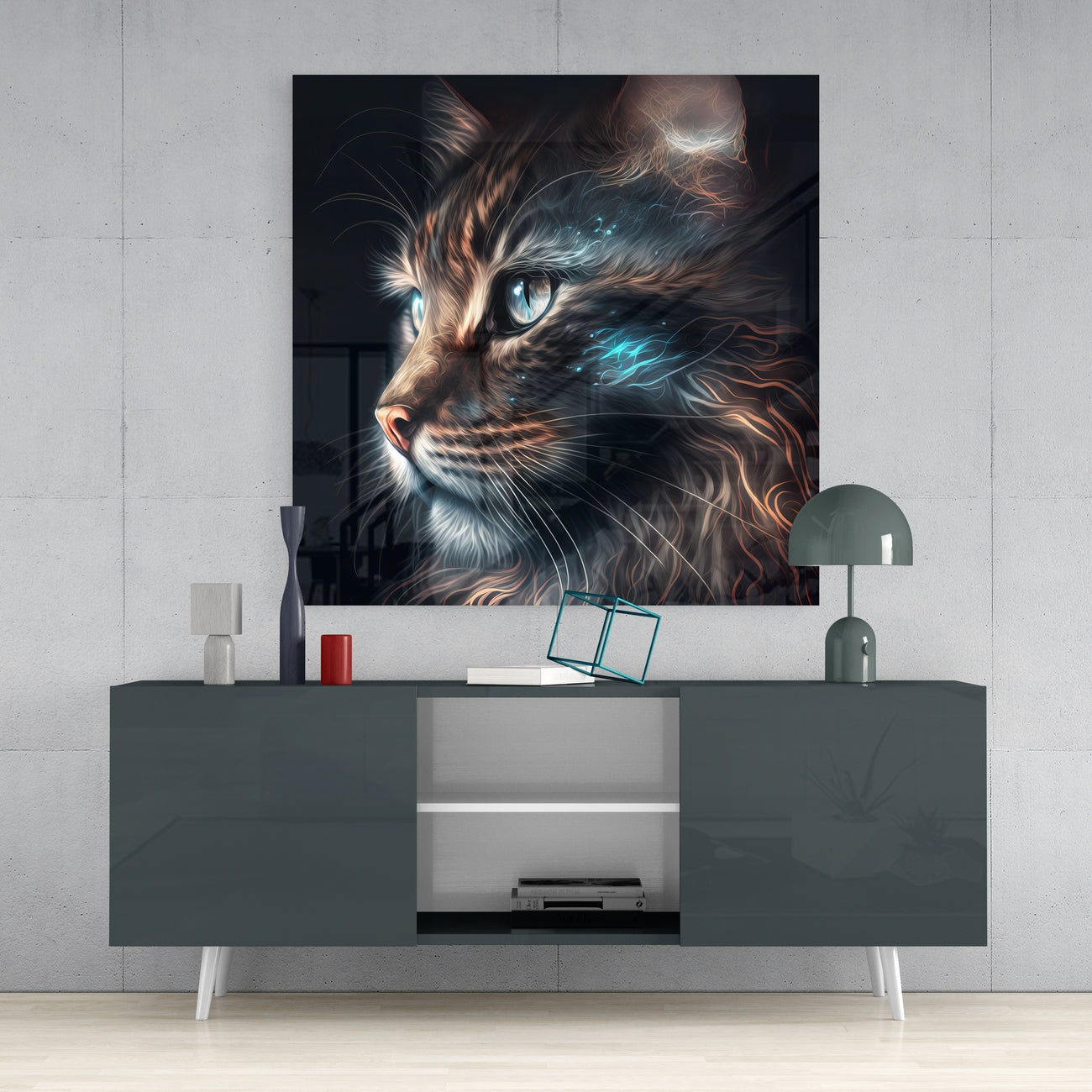 Kedi Cam Tablo || Tasarımcı Koleksiyonu