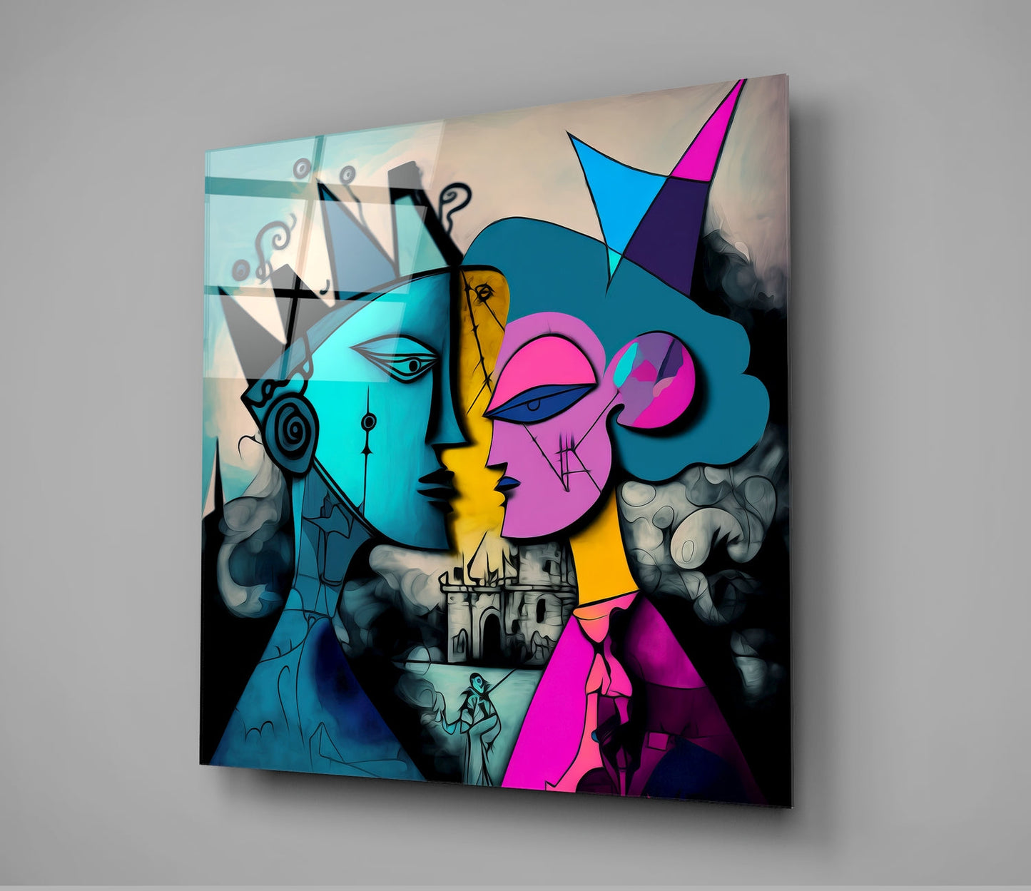 Picasso'Nun Zihni Cam Tablo || Tasarımcı Koleksiyonu