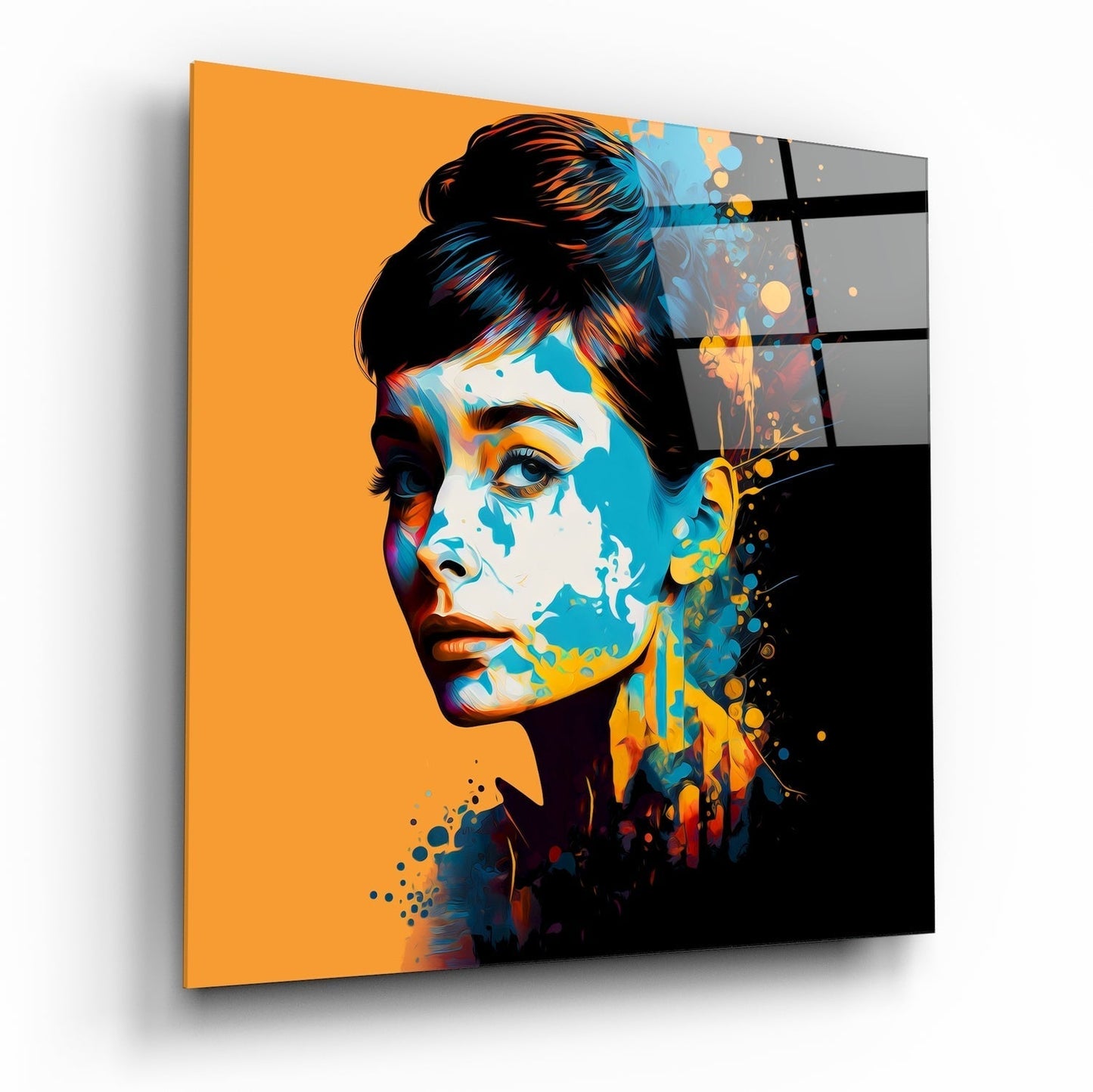 Audrey Hepburn Cam Tablo || Tasarımcı Koleksiyonu