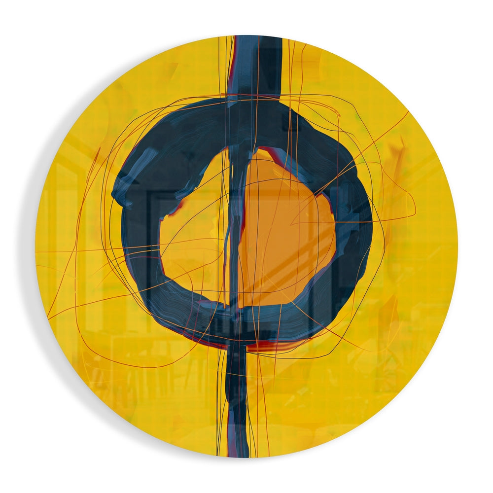 Soyut Cam Tablo