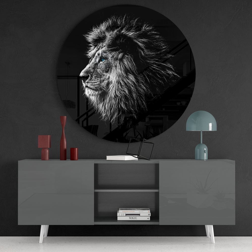 Aslan Cam Tablo