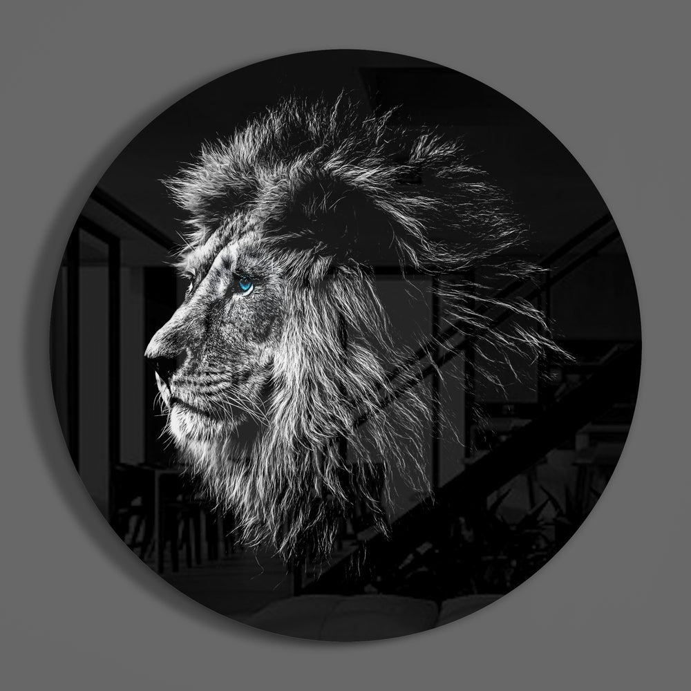 Aslan Cam Tablo