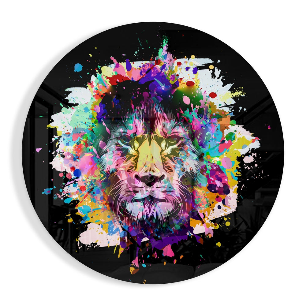 Aslan Cam Tablo