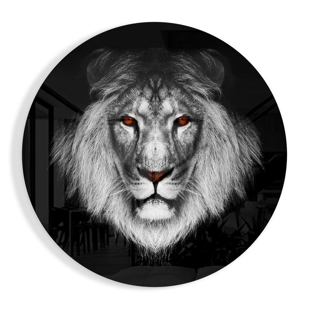 Aslan Cam Tablo