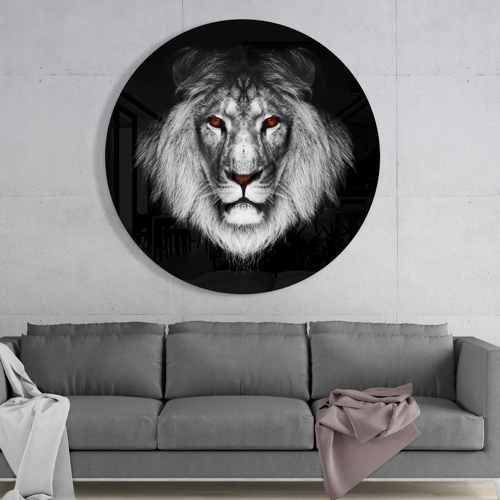 Aslan Cam Tablo