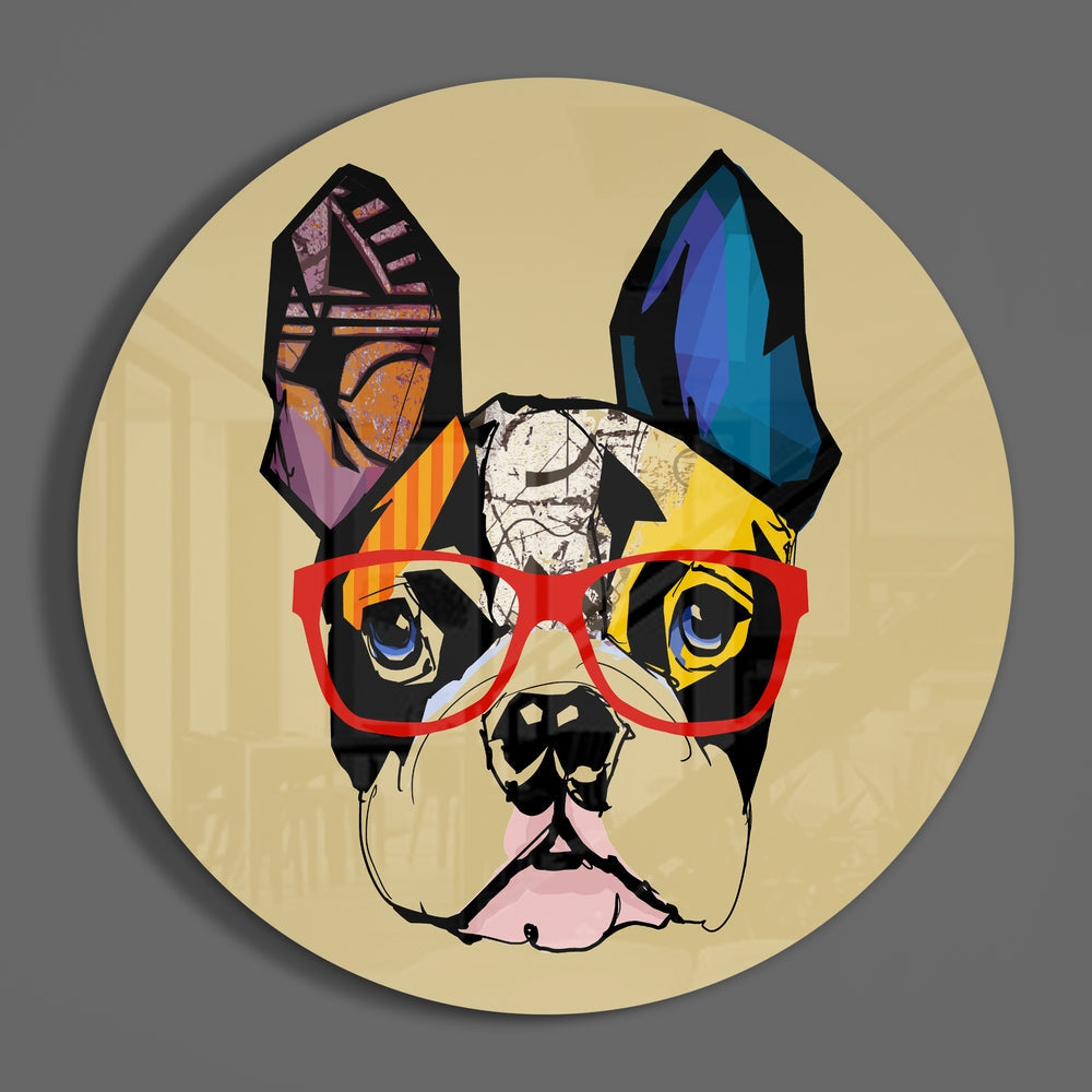 Köpek Cam Tablo