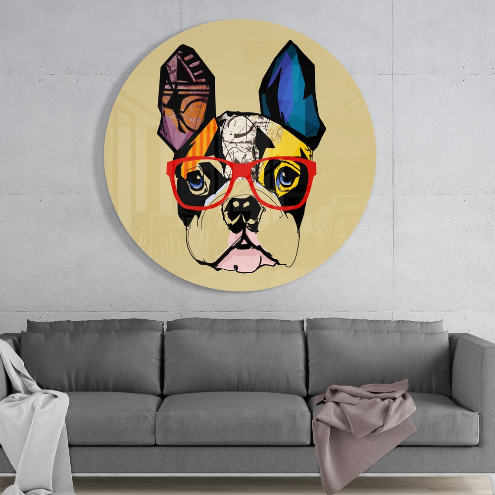 Köpek Cam Tablo