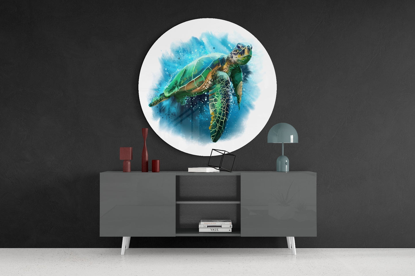 Caretta Caretta Cam Tablo