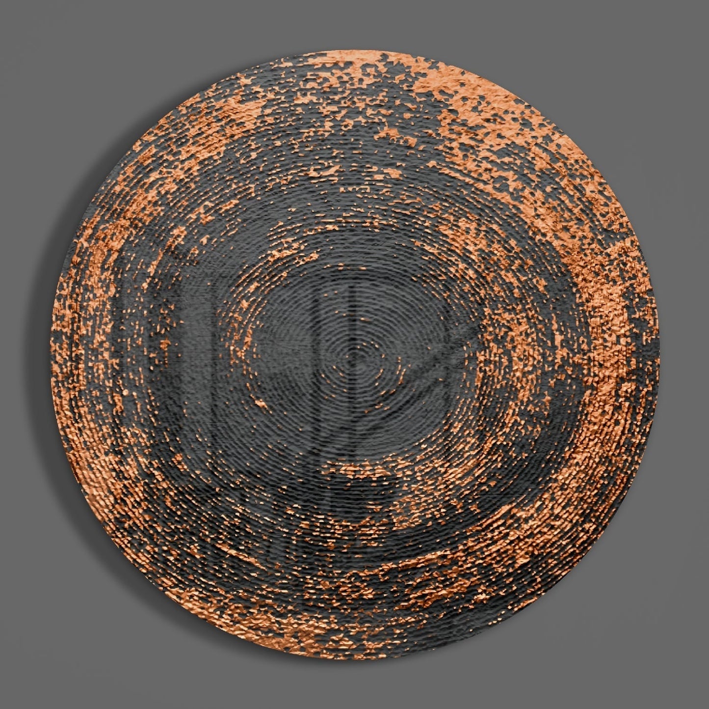 Soyut Döngü Cam Tablo