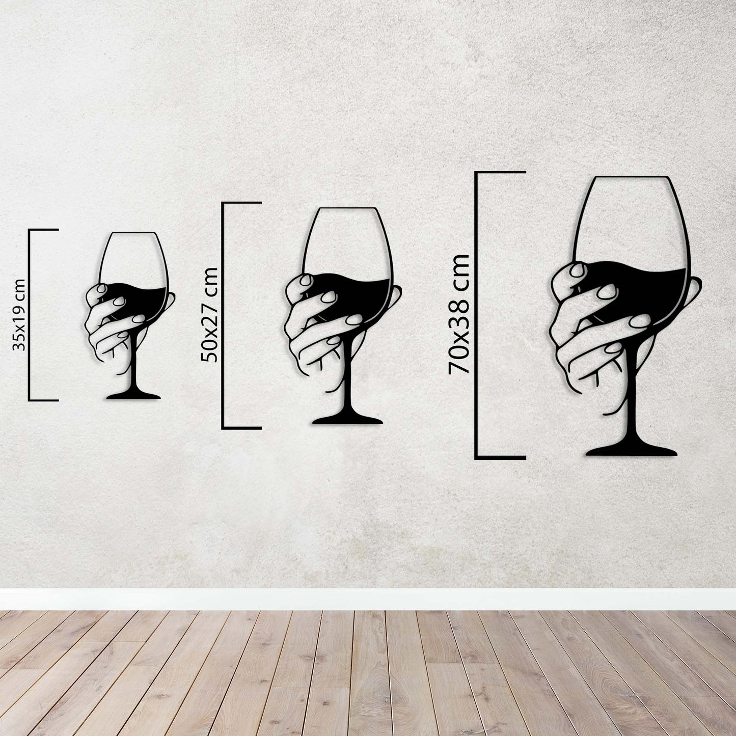 A Glass of Indifference Metal Painting