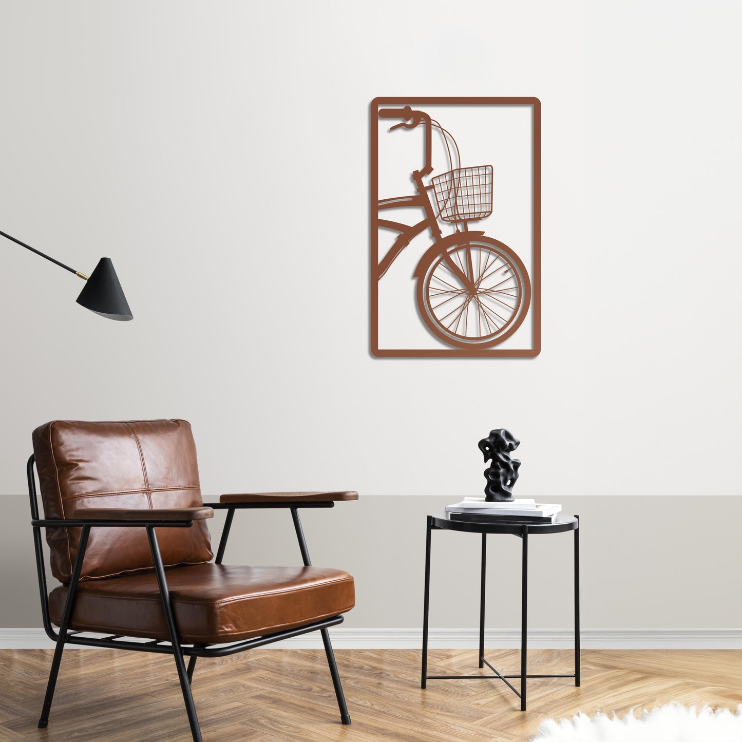 City Journey Metal Painting