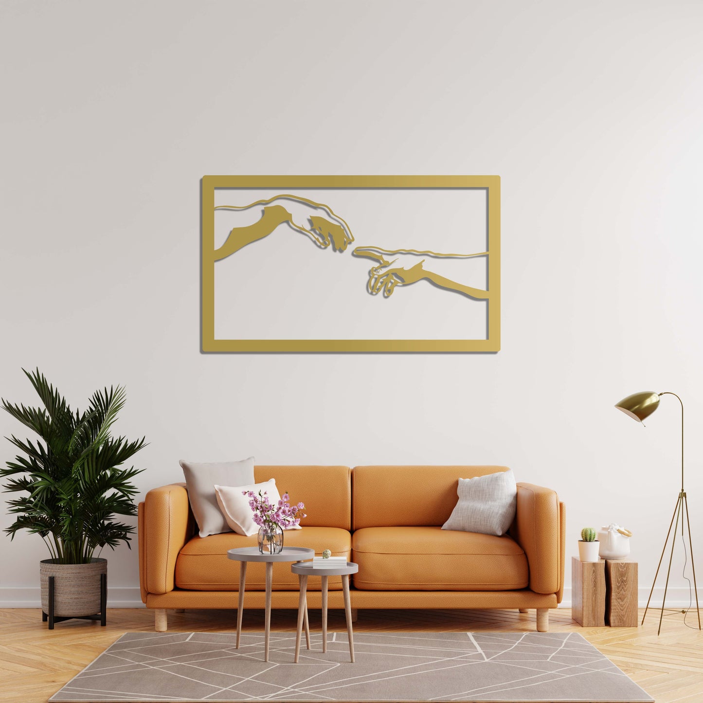 Creation Touch Metal Painting