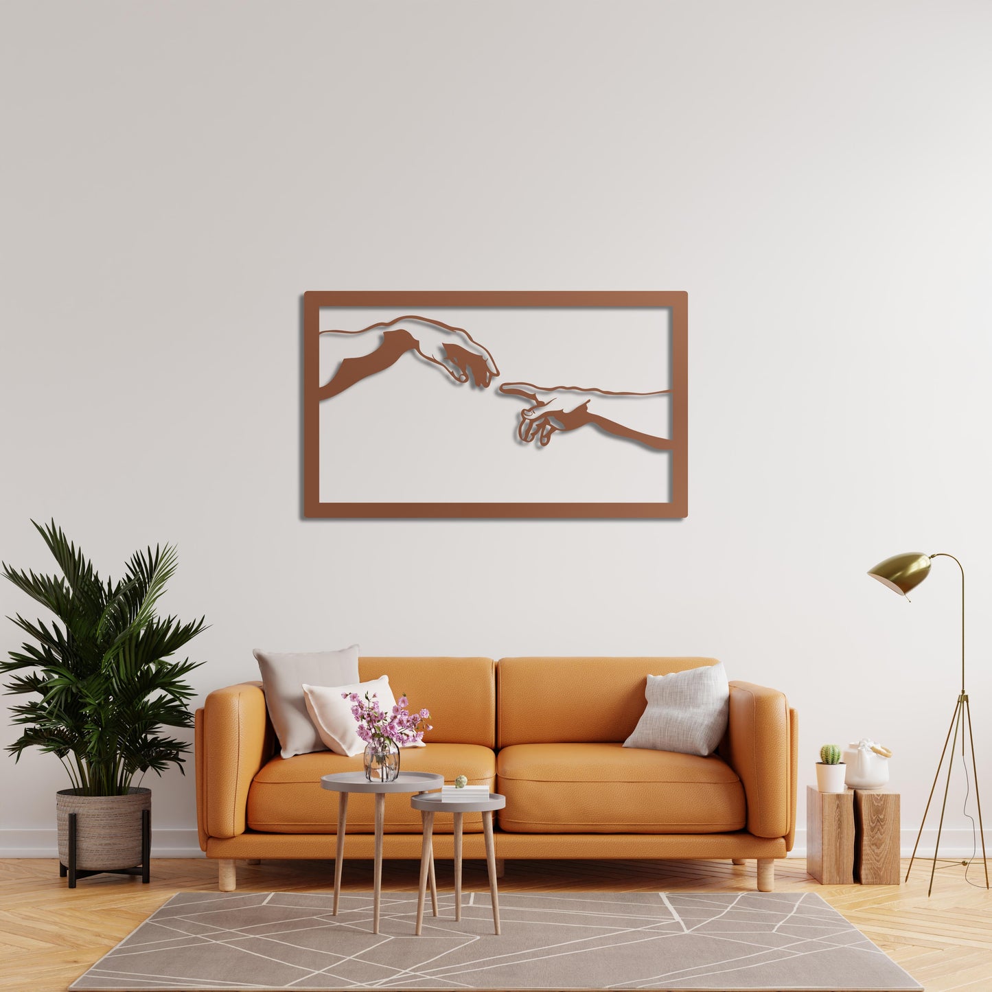 Creation Touch Metal Painting