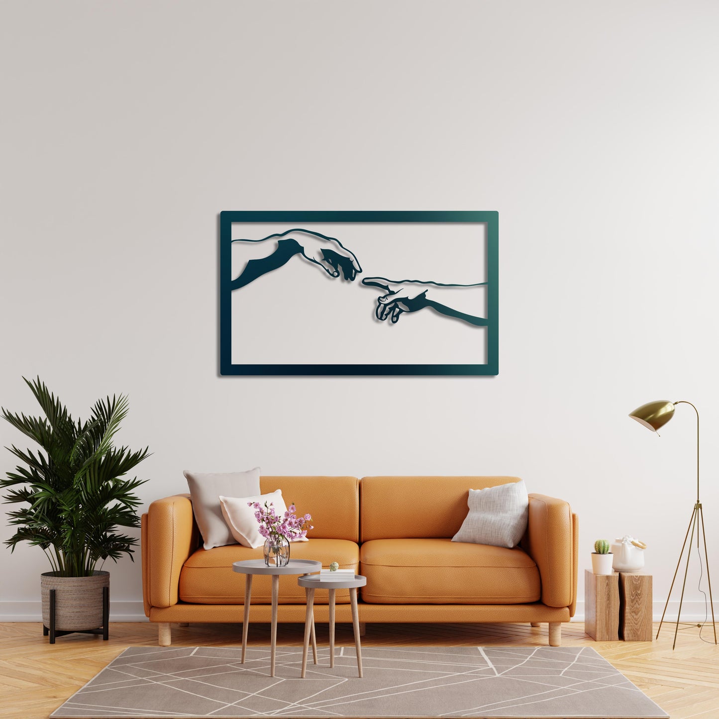 Creation Touch Metal Painting