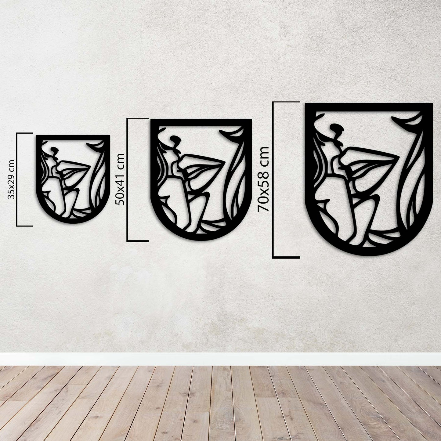 Window of Love Metal Painting