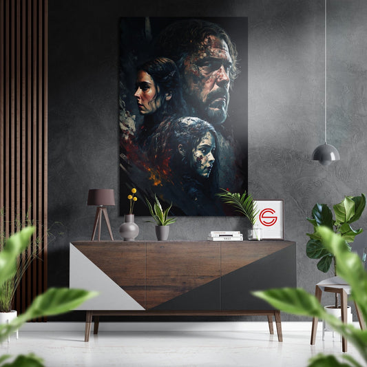 Game Of Thrones Fırçalı Metalik Alu-Dibond