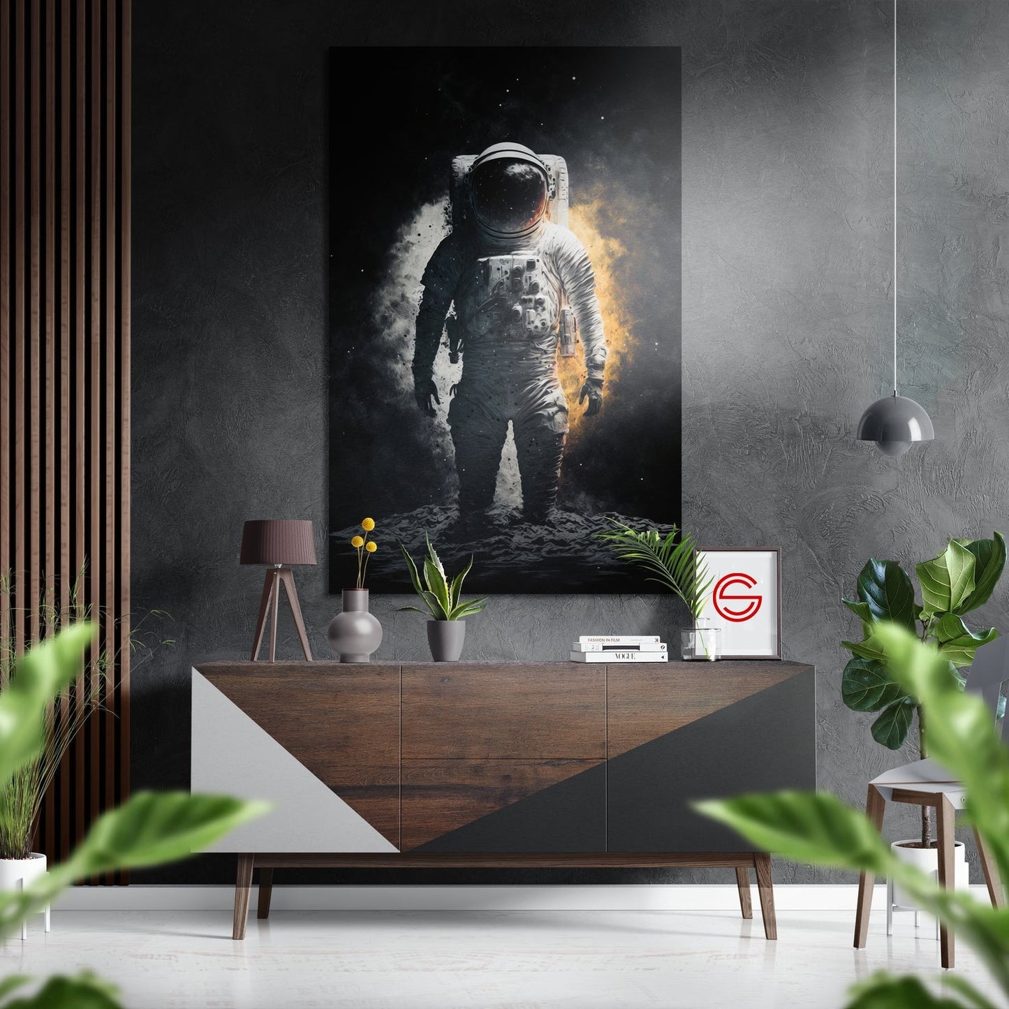 Astronot Fırçalı Metalik Alu-Dibond