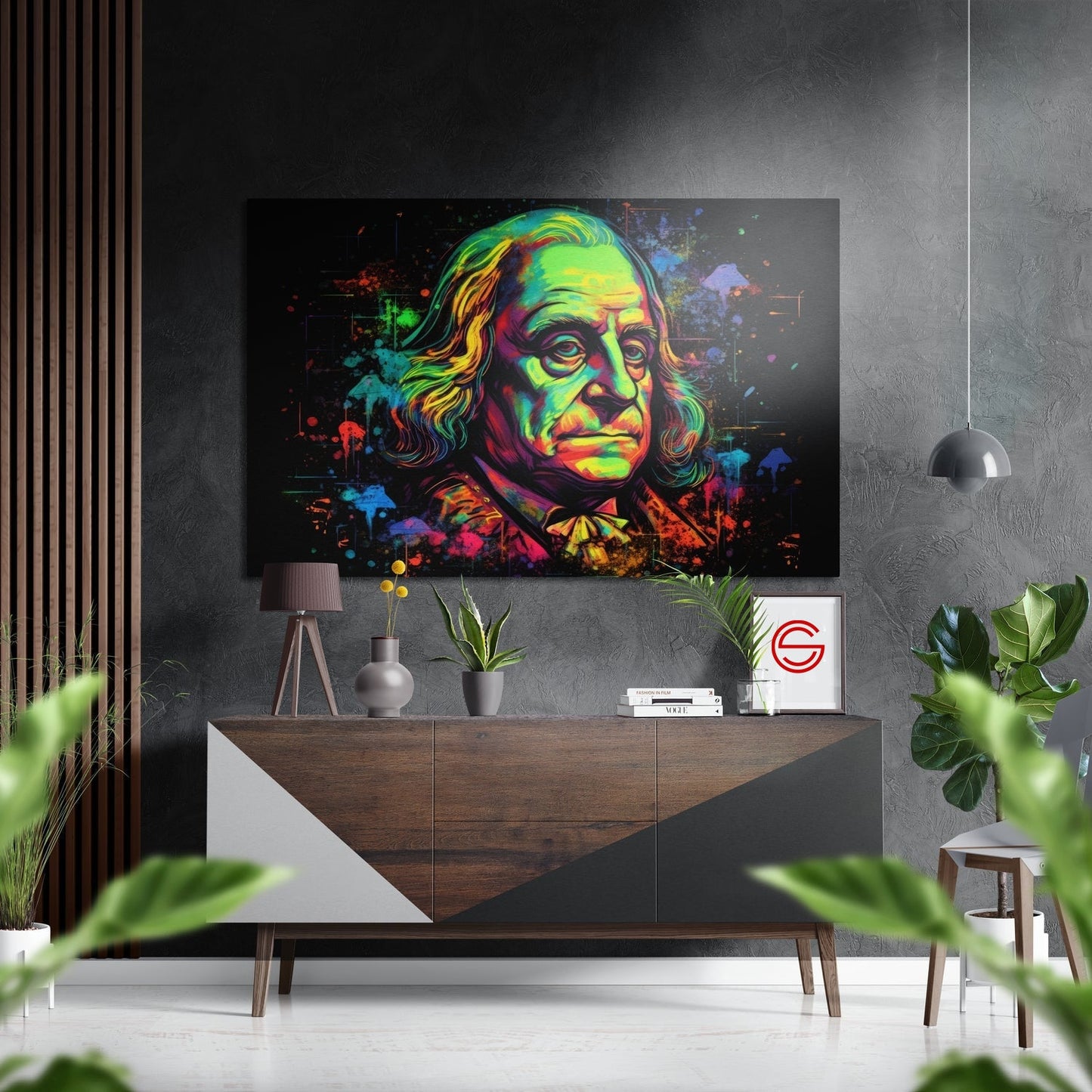 Benjamin Franklin Fırçalı Metalik Alu-Dibond