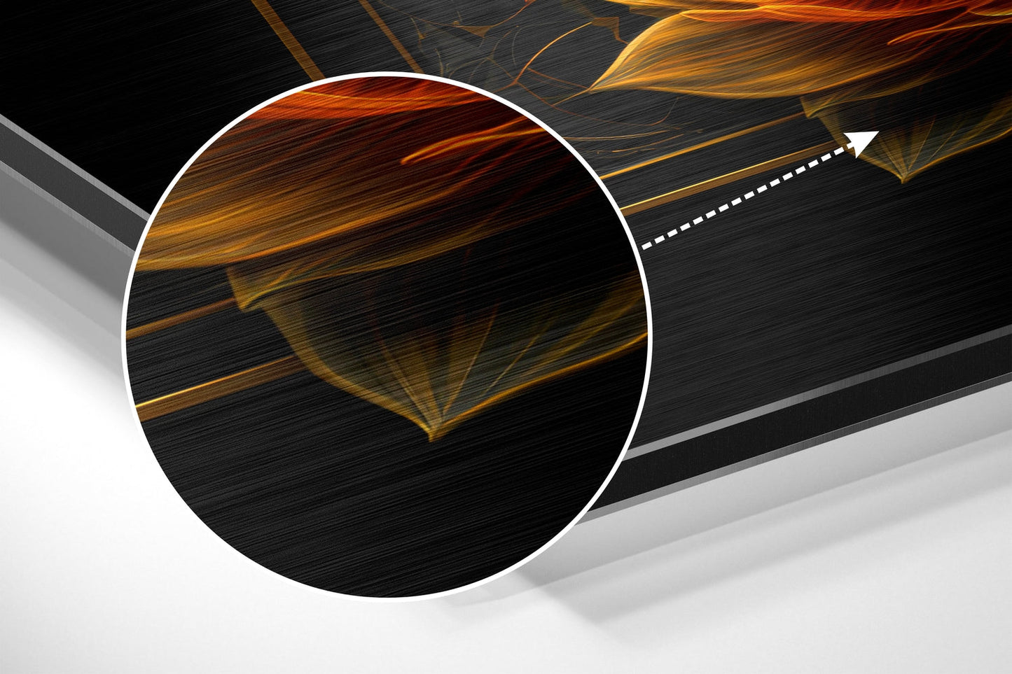 Lotus Fırçalı Metalik Alu-Dibond