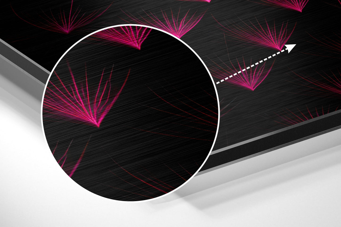 Lotus Fırçalı Metalik Alu-Dibond