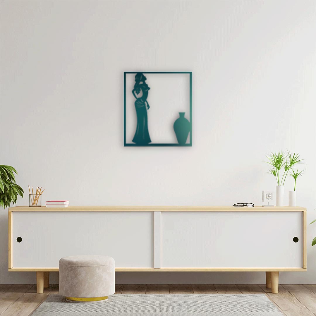 Silent Pride Metal Painting