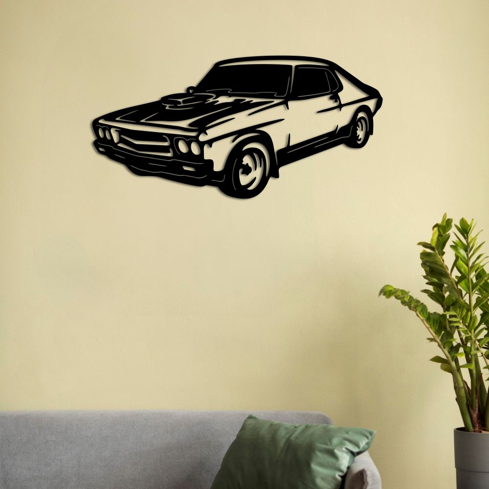 An American Classic Metal Painting