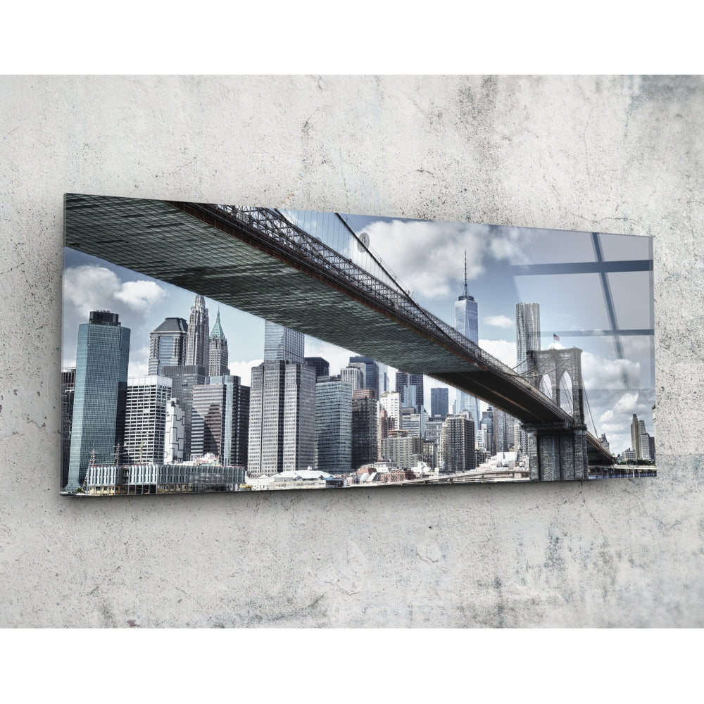 Brooklyn Köprüsü Cam Tablo